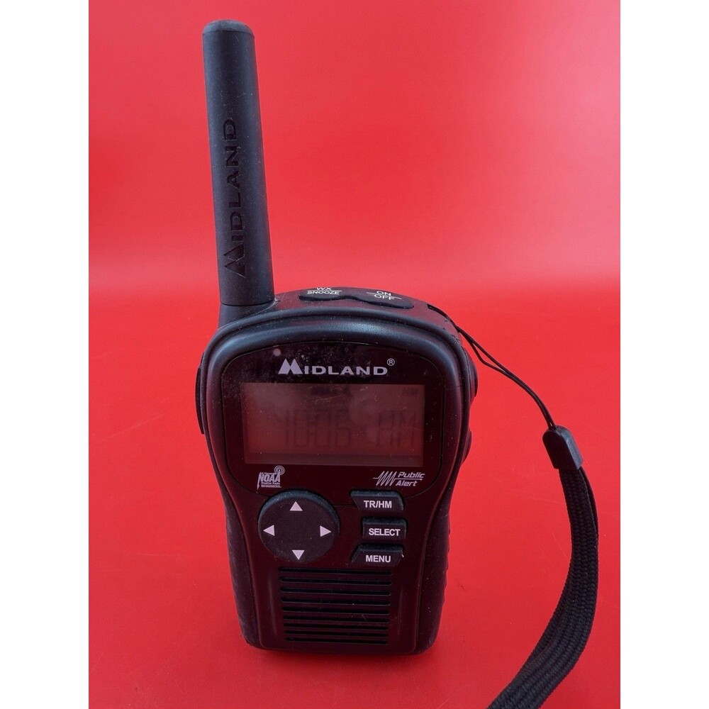 Midland Portable Emergency Weather Alert Radio HH54VP Tested Handheld Black
